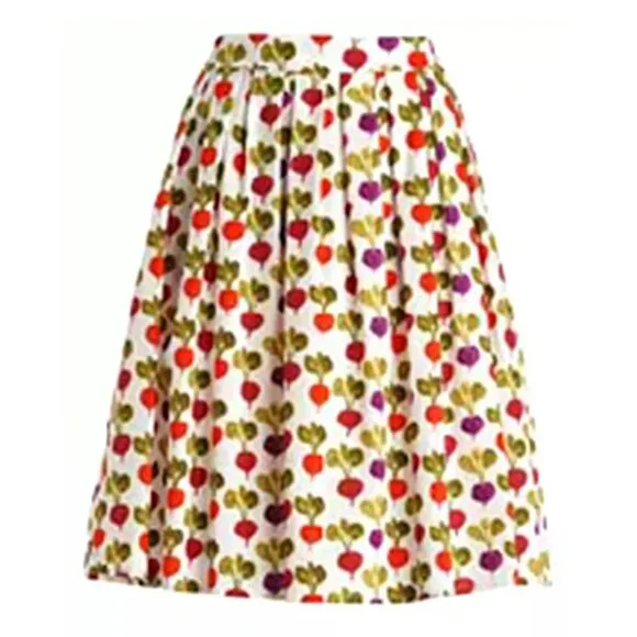 ottod'Ame Heart Shaped Radishes Patterned Skirt ASO Louisa Clark - Picture 3 of 10